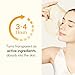 THE FACE SHOP Vita-Toning Vegan Collagen Face Mask, Korean Glass Skin Essential, Hydrogel Mask for Moisturizing & Skin Elasticity, Improves Uneven Tone, 4EA