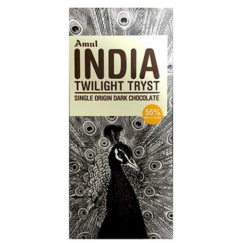 Amul India origin Dark Chocolate, 125gm. (Pack of 4) Amazon.in