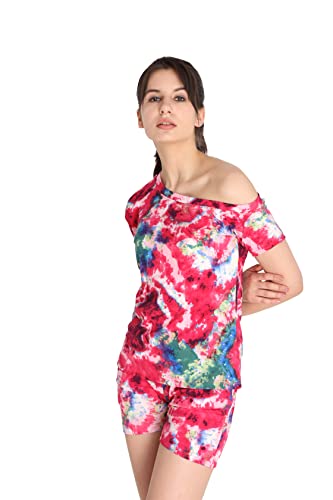 Image of CHKOKKO Women's Polyester Regular Fit Crop Top