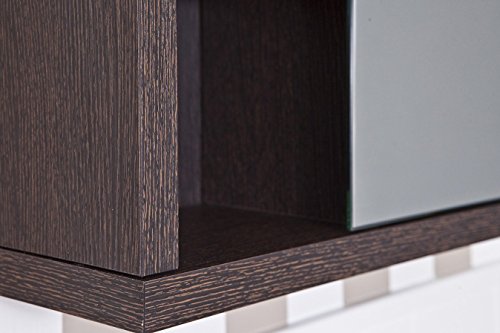 Intradisa 8910 Bathroom Cabinet with Mirror Door, Wengue, 60 x 61 x 18 cm Intradisa 8910 Bathroom Cabinet with Mirror Door, Wengue, 60 x 61 x 18 cm