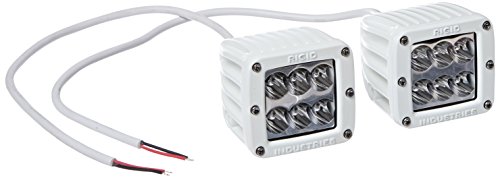 Rigid Industries 70211 M-Series D2 Wide LED Light, (Set of 2)
