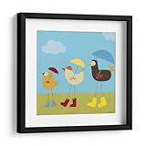 Canvas Lab | Rainy Day Birds II by June Erica Vess | 19...