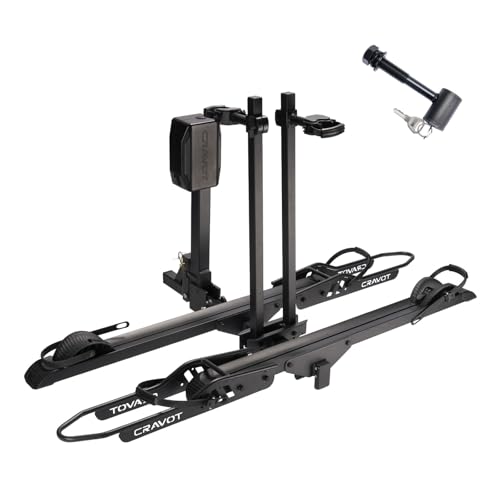CRAVOT CyberRack E2 Electric Hitch Bike Rack, Motorized Lift Bike Rack, 200 lbs Capacity Haul Up to...