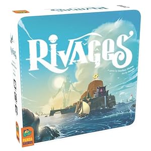 Rivages Board Game – Explore Mythical Islands & Uncover Ancient Relics! Strategic Flip-and-Write Adventure Game for Kids & Adults, Ages 8+, 1-5Players, Playtime, Made by Pandasaurus Games