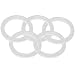 Dernord Silicone Gasket Tri-Clover (Tri-clamp) O-Ring - 2 inch (Pack of 5)