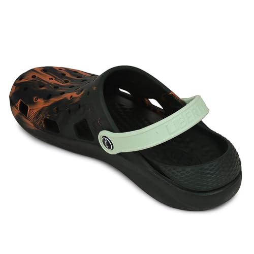 Image of Liberty A-HA LPMXT-961E Casual Clog for Men | Slip-On Slingback Clogs for Walking & Outdoor Use | Solid Pattern, Trendy Stylish Fashionable Sandals with Comfortable and Lightweight Home Footwear