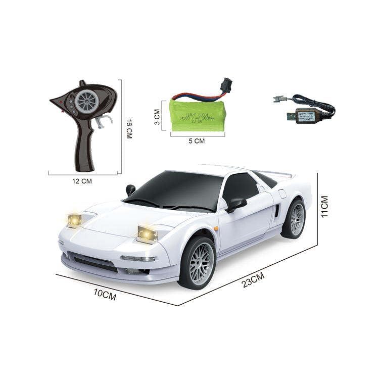 Image of Samtop Remote Control Drift Car, LDRC LD-A-04 1 /18 2.4G RC 3CH Rear-Drive Variable Speed Drift Racing Sport Car Toy for Birthday Gift - RTR Version