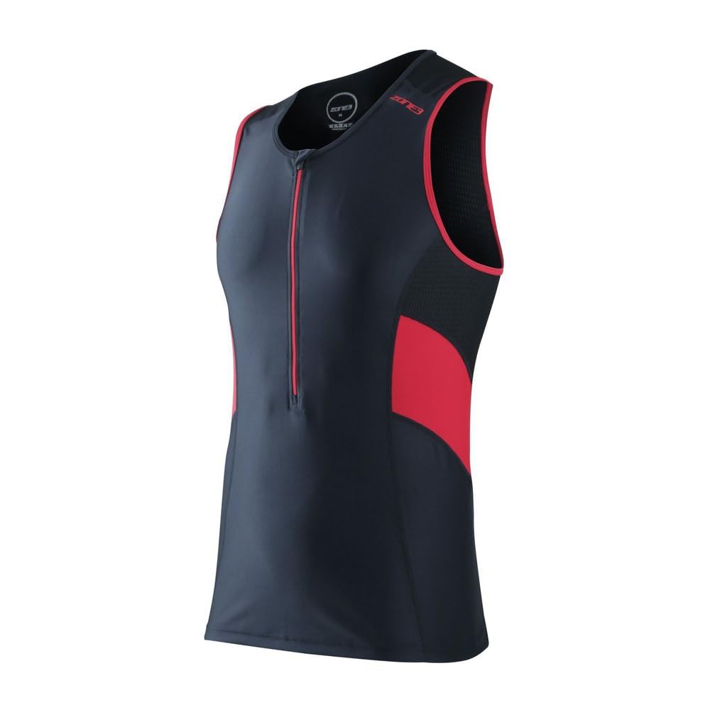 ZONE3 Activate Trisuit Combinaison de triathlon sans manches en lycra pour homme