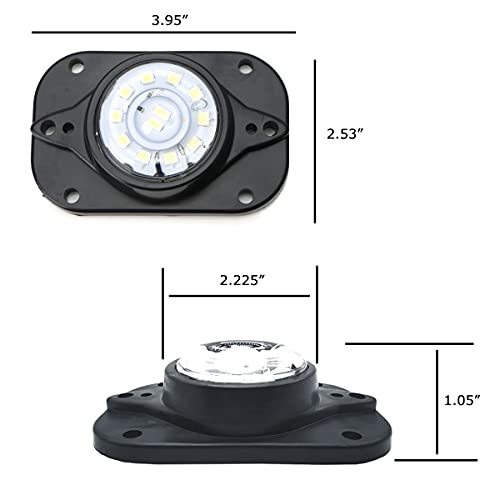Kit de iluminación LED 12 piezas blanco xenón para auto miniatura 2
