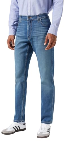 Wrangler Pantalón Vaquero para Hombre Action Comfort Athletic Fit, Regular Tapered Fit, Tapered Leg