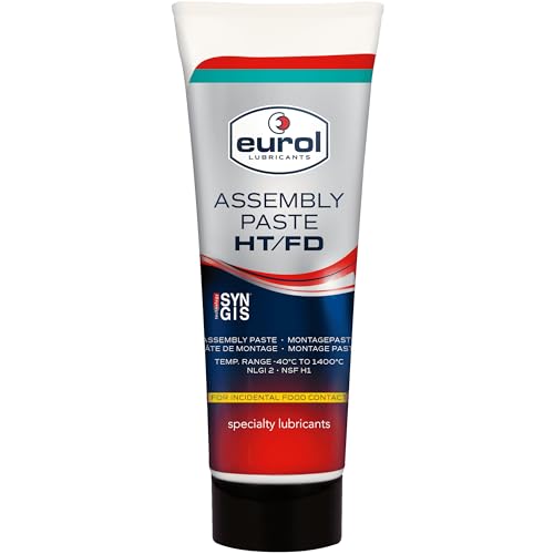 EUROL Montagepaste Assembly Paste HT/FD Hochtemperatur-Kieselgel-Montagefett 110 g mit SYNGIS®-Technologie - Zur Behandlung und Abdichtung aller Arten von Schraubengewinden und Gewindeverbindungen