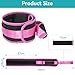 Thigh Lifter Strap (2 Pack)，Leg Lifter Strap for Limited Mobility，Pull Up Assistance Belt，Movement - Transfer Device for Limited Mobility, Knee Recovery - for Elderly, Senior & Disabled, (Pink)