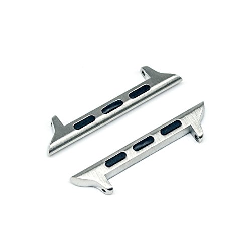 Newon [Spring Bar] Watch Strap Connector Adapter Compatible With Apple Watch Band - Black 38/40/41 22Mm #TOP3