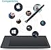 HUION Inspiroy Q11K V2 Wireless Graphic Drawing Tablets Tilt Function Battery Free Stylus 8192 Pen Pressure，11 * 6.87inch Pen Tablet for Mac/PC/Windows