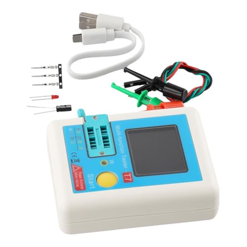 Testeur de transistor LCR-T7 avec écran TFT bleu pour composants électroniques - 5