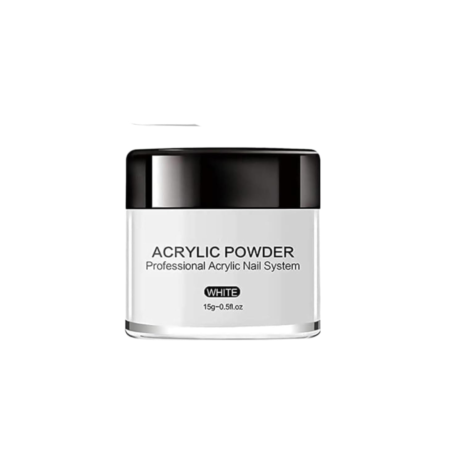 Mclear Acrylic Powder Colors White Acrylic Nail Powder Professional Polymer Colored Nail Extension Carving (Pack of 1) 30g-image-45