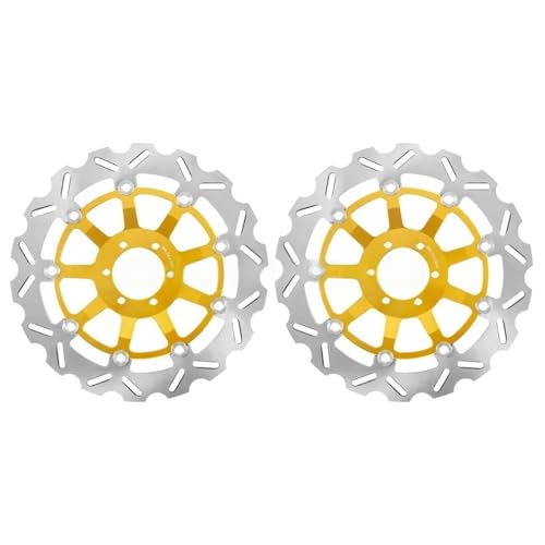 Disques de frein avant moto 320 mm pour éliminer les vibrations