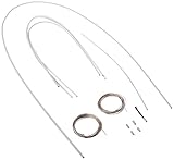 Cavo Freno interno involucri e acciaio INOX ultra basso attrito freno cavi. Esterno tappi terminali per cavi Shift