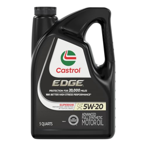 Creaking Noise from Engine Compartment - 2014-2015 Mazda3 5 Castrol EDGE 5W-20 Advanced Full Synthetic Motor Oil, 5 Quarts