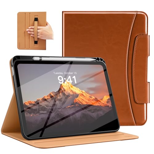 Étui iPad 10e et 11e gén MoKo multi-angles avec poche de rangement pratique