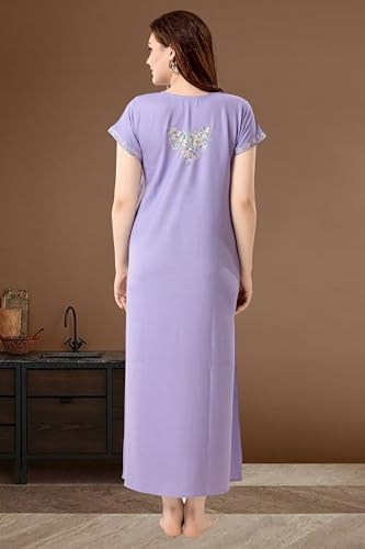 Image of Soulemo Women's Solid Alpine Nighty 1749