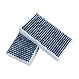 2Pcs Car Cabin Air Filter Conditioner A1648300218 Compatible For Mercedes Benz W164 ML280 ML300 320