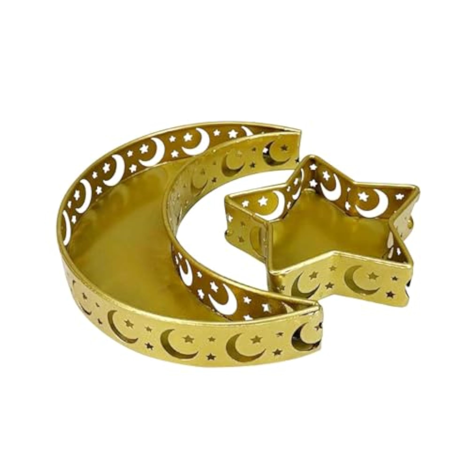Eid Moon Star Dinner Plate Tray