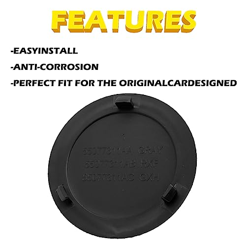 For Dodge Ram 2003-20 Pad Towing Ball Plug Hitch Cover Rear Bumper.68495076Aa #TOP4
