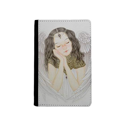 Porte-passeport voyage anti-corne étui de protection passeport aile blanche