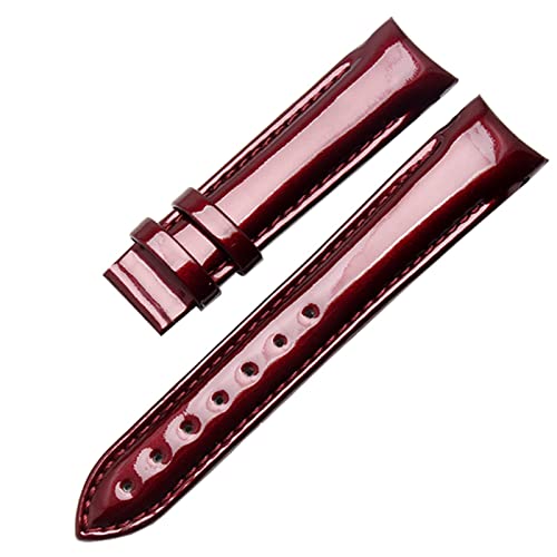 Bracelets de montre en cuir pour Tissot T035210A - Bande violette sans fermoir