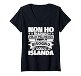 Photo Gallery donna islanda regalo divertente amante degli islanda maglietta con collo a v Photo Gallery donna islanda regalo divertente amante degli islanda maglietta con collo a v