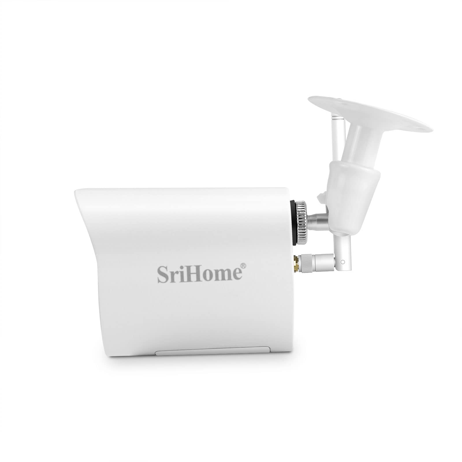 SRIHOME 5MP 1920P QHD Mini WiFi Surveillance IP Camera, Humanoid Detection, Full-color Starlight Night Vision, IP66 Waterproof, 2Way Audio, Outdoor/Indoor, Multi-method Local Storage