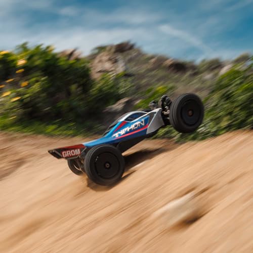 Image of ARRMA Typhon GROM 4x4 RC Buggy, RTR, Blue /Silver