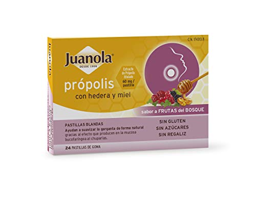 JUANOLA Pastillas Própolis Sabor Frutos de Bosque