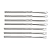 7pcs Stainless Steel 3 Ring Ear Cleaner Set - Effective Earwax Removal Tool Kit