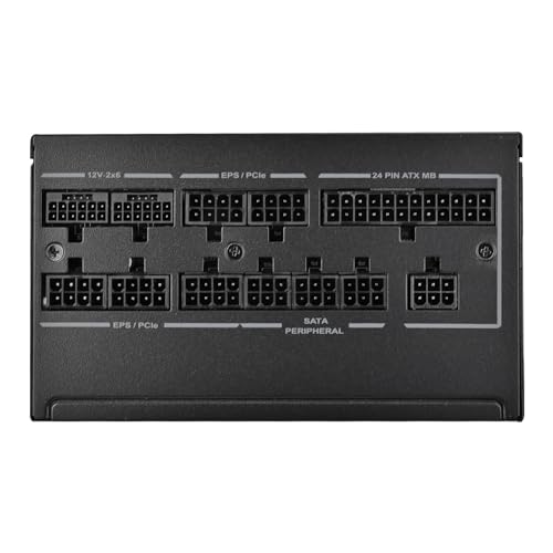 Image of Silverstone Technology HELA 1200Rz Axis 80 Plus Platinum 1200W ATX 3.1 & PCIe 5 Fully Modular ATX Power Supply, SST-HA1200R-PMA