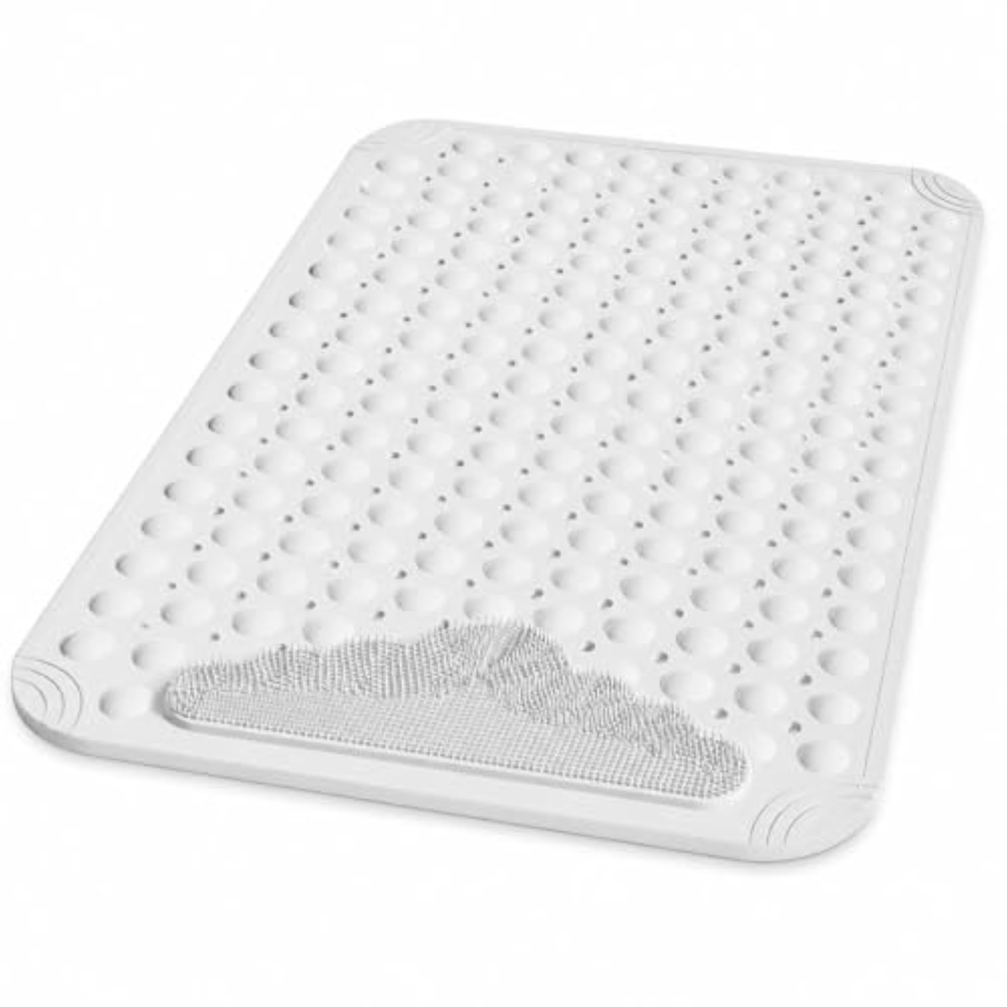Cloud-Shaped Non-Slip Bath Mat with Suction Cups, 80x80cm