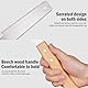 KAIYAYA Japansäge Handsäge Holz 11/17 TPI Zweischneidig Zugsäge 150mm Sägeblatt Japanische Säge Japan Säge Feinsäge Holz Dübelsäge Handsägen Bündigschnittsäge für Handwerk Hobby DIY Garten Trim Saw