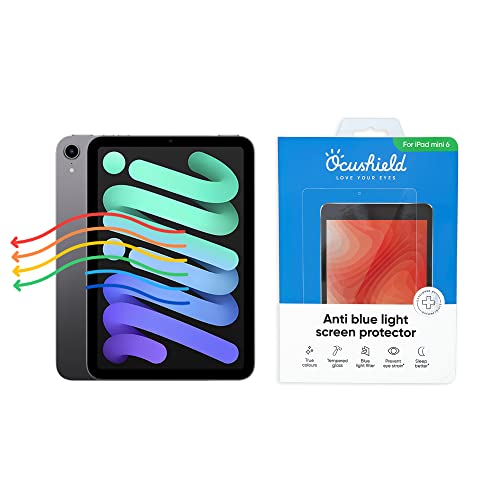 Ocushield Anti Blue Light Tempered Glass Screen Protector for Apple iPad Mini 6 (8.3