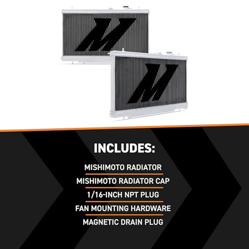 Mishimoto MMRAD-WRX-01 Performance Aluminum Radiator, Compatible with Subaru WRX - STI, 2001-2007, Silver - Image 4