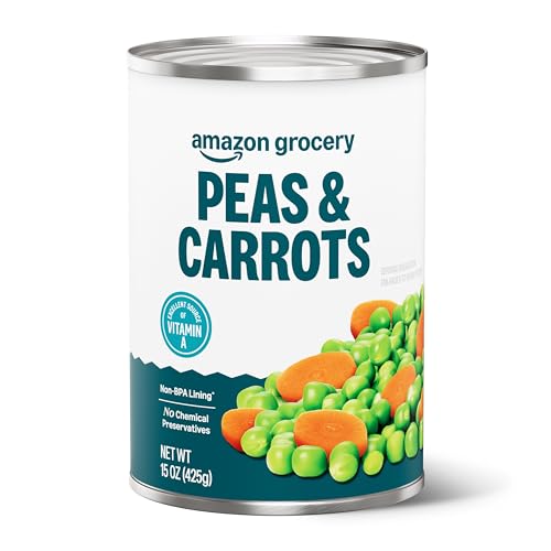 15% coupon - Amazon Canned Peas and Carrots, 15oz