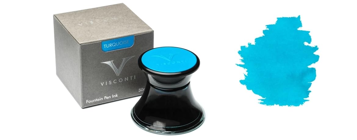 Visconti Turquoise Glass Inkwell 50 Mlaa Desertcart Seychelles