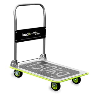 Loadit Heavy Duty Trolley |150kg Strong Durable ISO 9001/ GS-TUV Certified | Platform Truck | 5 Year Warranty | Folding…
