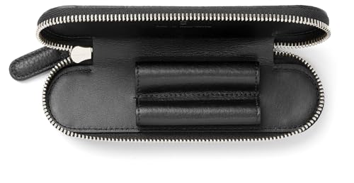 Image of GRAF von Faber Castell Case for 2 Writing Instruments Cashmere Model Black