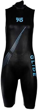 blueseventy 4/3mm Womens Glide Short Jane Triathlon Wetsuit - Black/WML