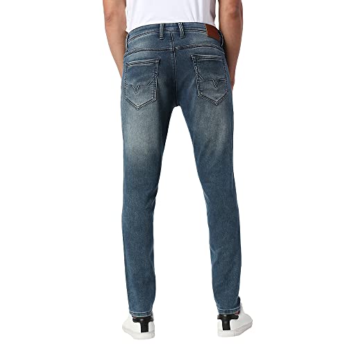 Image of Pepe Jeans Men Mid Rise Regular Fit Jeans