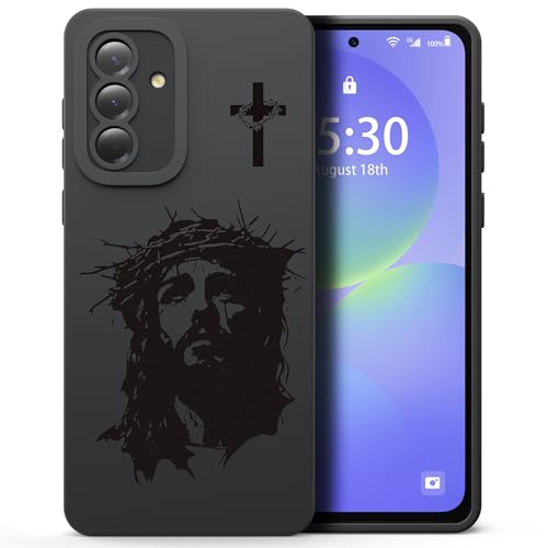 Coque Galaxy A36 5G Jésus antichoc - Évitez les casses et rayures