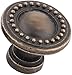 XYZOOM Metal Household Round Shape Retro Style Cabinet Cupboard Door Handle Pull Knob 4 Pcs Bronze Tone(7bb03 a0f69 8794e 0f4ac 9a8e6 013f6