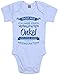 Shirtoo Supersüßer Baby Body Strampler Finger Weg! Ich Habe einen verrückten Onkel für Jungen und Mädchen als Geschenk zur Geburt/Erstausstattung