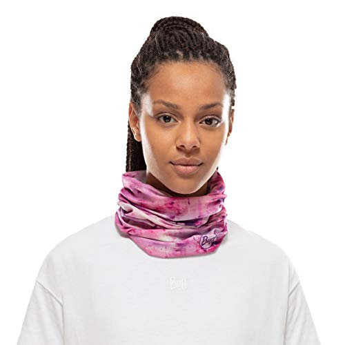 Image of BUFF CoolNet UV Neck Gaiter, UPF 50 Sun Protection, Breathable, Versatile, Quick Dry Face Mask, Multi-Colored, Adult Size